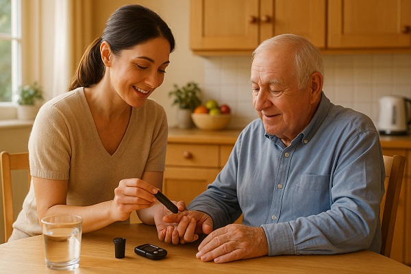 Diabetes care at home